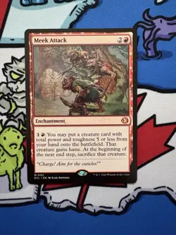 Meek Attack x1 Mtg Lorwyn Eclipsed - Image 1