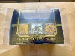 Pokemon Hidden Fates Ultra-Premium Collection Shiny Rayquaza SEALED 15 Boosters - Image 1