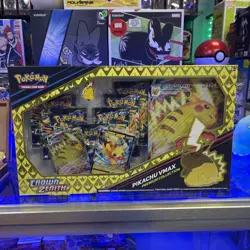 Pokemon TCG Crown Zenith Pikachu Vmax Premium Collection Box - Image 1