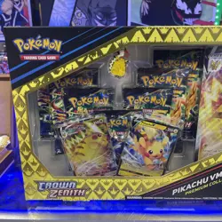 Pokemon TCG Crown Zenith Pikachu Vmax Premium Collection Box - Image 3