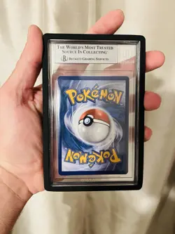 2025 Pokemon Black Star Promo #023 Mega Charizard X EX UPC BGS 9 Elite Subgrades - Image 2