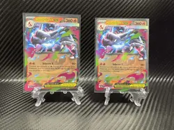 Set Of 2 Pokemon TCG Charizard EX 013/094 Phantasmal Flames NM Condition - Image 1