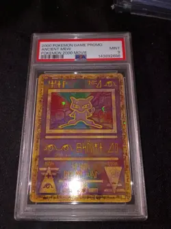 2000 Pokemon Game Promo Ancient Mew Movie PSA 9 Mint - Image 1