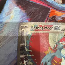 Roaring Moon ex 251/182 Special Illustration Rare Paradox Rift Pokemon - Image 2