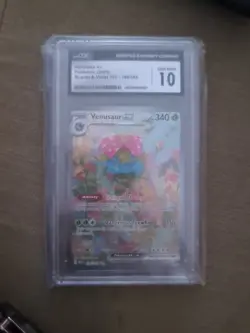 Pokemon Venusaur ex 198/165 CGC 10/PSA - Scarlet & Violet 151 SIR - Image 1