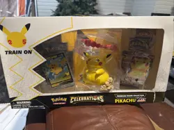 Pokemon TCG Celebrations Pikachu VMAX Premium Figure Collection Box New SEALED! 820650809408 - Image 1