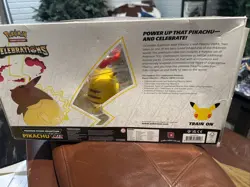 Pokemon TCG Celebrations Pikachu VMAX Premium Figure Collection Box New SEALED! 820650809408 - Image 2