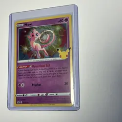 Mew Holo Rare Celebrations 011/025 MP- Pokemon TCG - Image 1