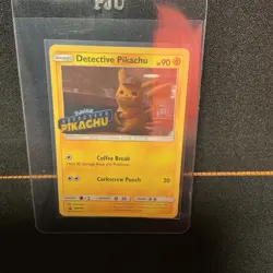 Pokemon TCG SM Detective Pikachu SM190 Stamped Black Star Promo DVD Exclusive LP - Image 2