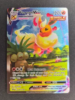 Pokemon Flareon VMAX Sword & Shield SWSH180 Promo - Image 1