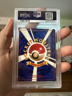 Pokemon 1998 Misty's Tears Trainer Japanese Gym PSA 9 Banned - Image 2