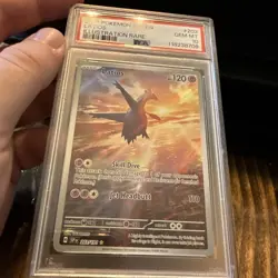 2024 POKEMON SSP EN-SURGING SPARKS ILLUSTRATION RARE #203 LATIOS PSA 10 - Image 3