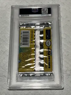 Pokemon Blastoise Pack 1999 Base Set Base Foil Pack PSA 7 - Image 3