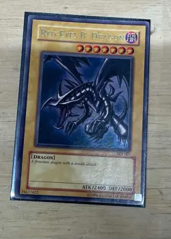 YUGIOH RED-EYES B. DRAGON SDJ-001 ULTRA (HP) - Image 1