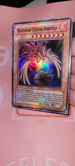 Phoenixian Cluster Amaryllis RGBT-EN006 Super Rare Unlim (LP) - Image 3