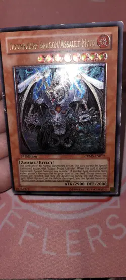 Doomkaiser Dragon/Assault Mode (LP) CRMS-EN019 Ultimate Rare 1st Edition - Image 5