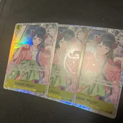 3x Kouzuki Hiyori OP06-106 Wings of the Captain Foil - Image 2