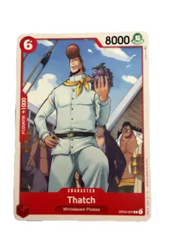 New: One Piece CCG Thatch OP02-007 Paramount War Regular Common - Image 1