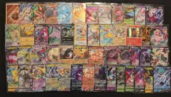 INVESTMENT POKEMON ULTRA RARE-50 CARDS V V Max EX Promo Secret Full Art -Lot 40 - Image 1