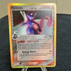 Mewtwo EX Delta Species 12/113 - Holo Pokemon Card - Image 2