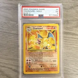 Pokemon Charizard Base Set 2 Holo Rare 004/130 120 HP Collectible Card 2000 - Image 1
