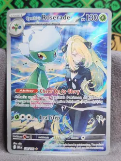 Pokemon Cynthia's Roserade - Destined Rivals Illustration Rare 184/182 - Image 1