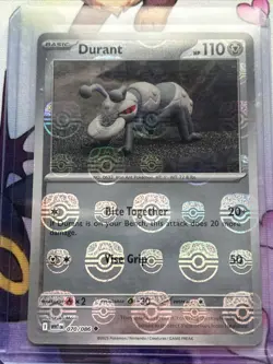 Durant - 070/086 - Masterball Holo - White Flare - Pokemon Card - NM/M - Image 1