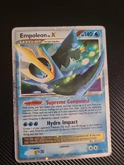 Empoleon LV.X - DP11 - Pokemon Diamond & Pearl Promo Ultra Rare Card MP/HP - Image 1