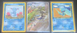 Wooper Card Lot (3) – #71/75, 102/94, 82/11 – 1st Edition & Vintage Pokemon - Image 1