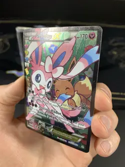 Pokemon Card XY Generations Radiant Coll. Sylveon RC32/RC32 Full Art - HP - Image 3