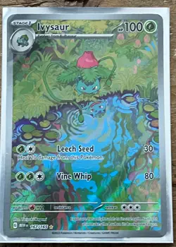 ivysaur 151 english Pokemon card excellent condition - Image 1