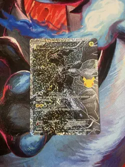 Pokemon TCG Zekrom Holo Rare Card 25th Anniversary Celebrations 114/114 - Image 1