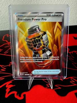 Premium Power Pro 174/132 (NM) Ultra Rare Mega Evolution Holo Pokemon Card - Image 1