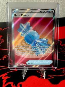 Rare Candy 175/132 (NM) Full Art Ultra Rare Mega Evolution Holo Pokemon Card - Image 1