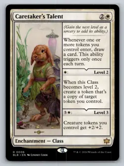 Caretaker's Talent Bloomburrow Regular - Image 1