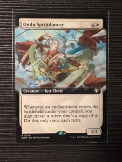 Ondu Spiritdancer (Extended Art) Commander Masters Regular - Image 1