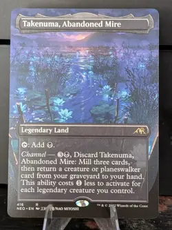 Takenuma, Abandoned Mire (Borderless) Kamigawa: Neon Dynasty Regular - Image 1
