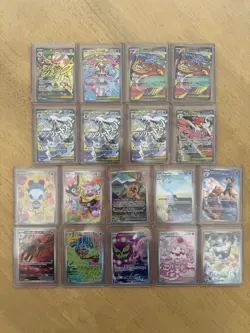 Pokemon Ascended Heroes Lot - 18 Cards - Illustration Rares & Mega Attack Rares - Image 1