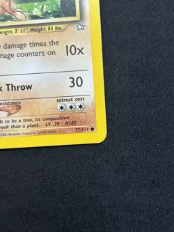 Sudowoodo 77/111 1st Edition Neo Genesis Pokemon Card - Image 4
