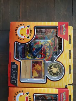 2 SEALED Pokemon Day 30th Anniversary Boxes! Pikachu Promo!! - Image 2