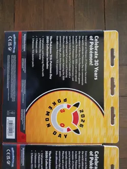 2 SEALED Pokemon Day 30th Anniversary Boxes! Pikachu Promo!! - Image 5