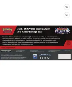 Pokemon TCG Scarlet & Violet Prismatic Evolutions Surprise Box NEW FREE SHIP - Image 5