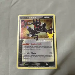 Pokemon TCG Greninja Gold Star SWSH144 - Celebrations Black Star Promo - Sealed - Image 2