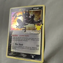 Pokemon TCG Greninja Gold Star SWSH144 - Celebrations Black Star Promo - Sealed - Image 3