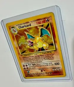 Charizard 4/102 Base Set Holo Unlimited Shadowed WOTC 1999 Pokemon Card - Rare!! - Image 2