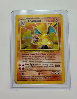 Charizard 4/102 Base Set Holo Unlimited Shadowed WOTC 1999 Pokemon Card - Rare!! - Image 4