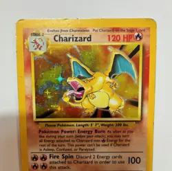 Charizard 4/102 Base Set Holo Unlimited Shadowed WOTC 1999 Pokemon Card - Rare!! - Image 5