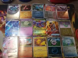 Pokemon 15 Card Lot: Promos, Ascended Hereos Reverses, Blissey 201, Pikachu 051 - Image 1