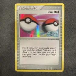 Dual Ball 78/100 Reverse HOLO Stamped Pokemon Crystal Guardians Uncommon 2006 MP - Image 1
