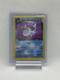 Pokemon Eeveeloution Set Rocket Dark Jolteon Dark Vaporeon Dark Flareon NM - Image 4